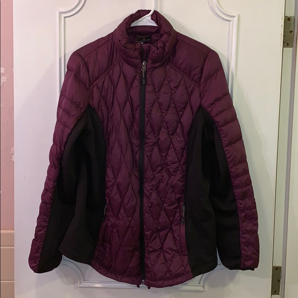 Insulated down jacket
